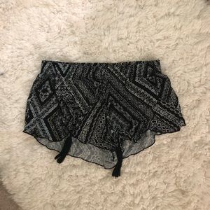 boho flowy shorts